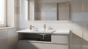 lavabo salle de bain adapté